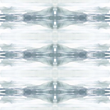 Framed Repeated Reflection I Print