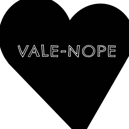 Framed Vale-Nope I Print