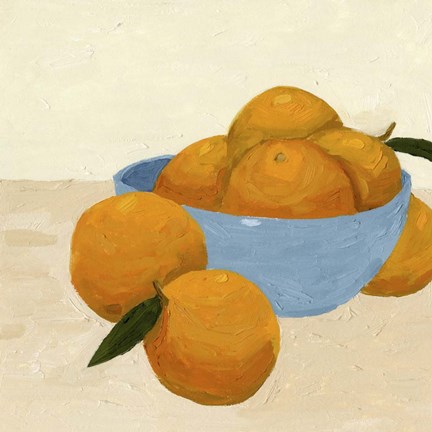 Framed Mandarins II Print