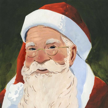 Framed Santa Claus Specs I Print