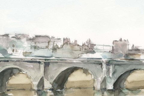 Framed Watercolor Arch Studies V Print