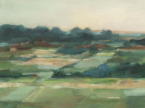 Framed Vast Fields I Print