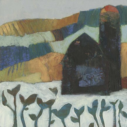 Framed Wyandotte Barn I Print