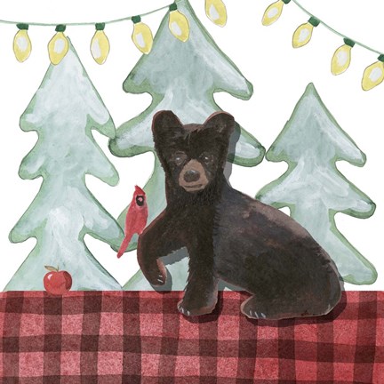 Framed Very Beary Christmas II Print