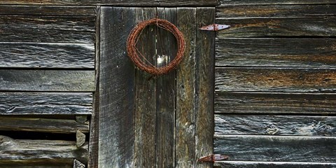 Framed Barnside I Print