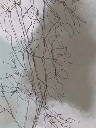 Framed Windy Branch II Print