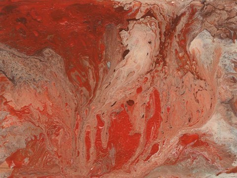 Framed Autumn Bonfire II Print