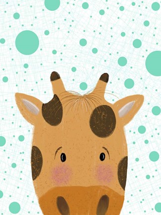 Framed Peeky Boo VI Print