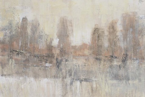 Framed Land Parcel II Print