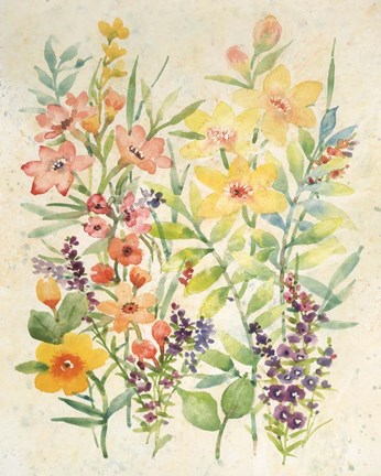 Framed Freshly Cut I Print