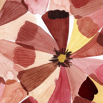 Framed Elementary Flora II Print