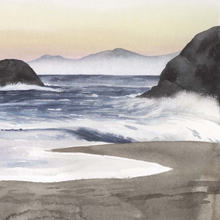 Framed Breaking Point II Print