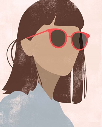 Framed Shades II Print