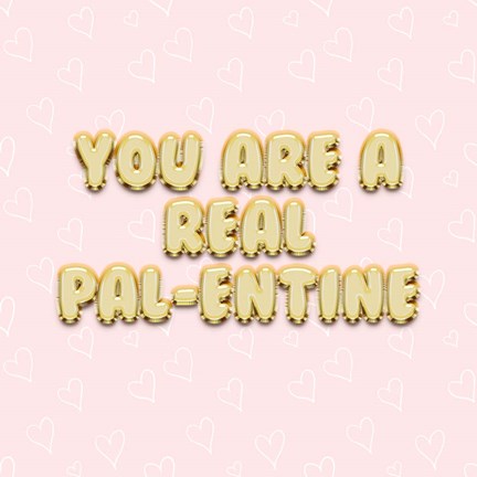 Framed Pal-entine II Print