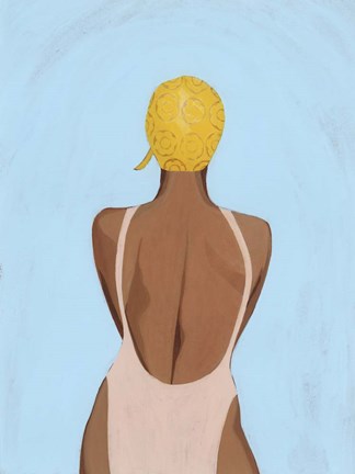 Framed Swim Meet I Print