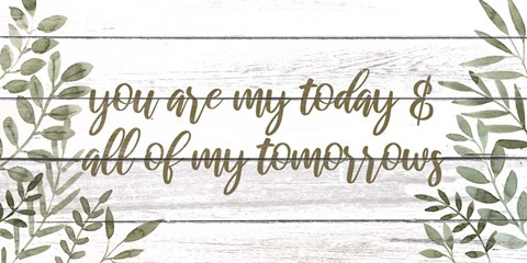 Framed My Forever II Print