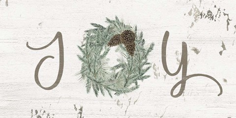 Framed Wreath Sentiments II Print