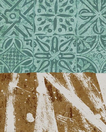 Framed Tribal Pathways I Print