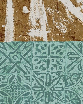 Framed Tribal Pathways II Print