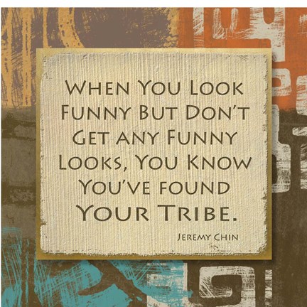 Framed Tribe III Print