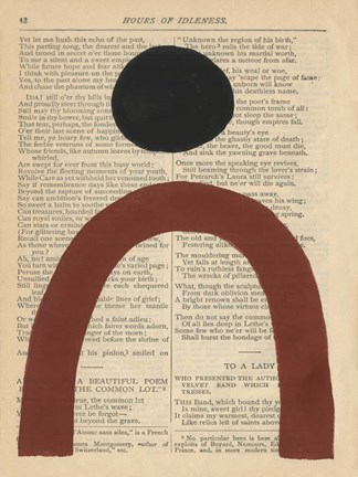 Framed Modern Prose VI Print