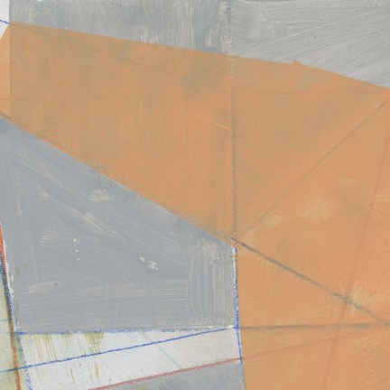 Framed Abstract Mass V Print