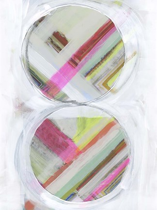 Framed Art in Whites I Print