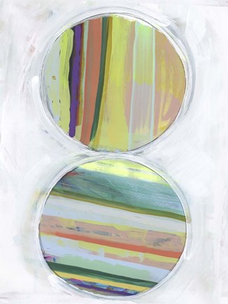 Framed Art in Whites IV Print