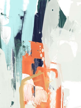 Framed Graffiti Mambo I Print