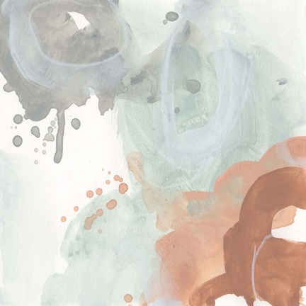 Framed Clay Mist III Print