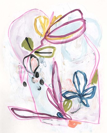 Framed Garden Allusion II Print