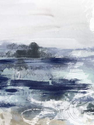 Framed Tidal Motion II Print