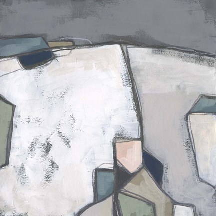 Framed Bird&#39;s Eye Valley II Print