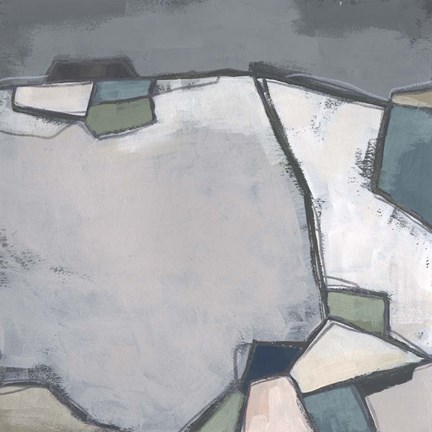 Framed Bird's Eye Valley IV Print