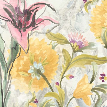 Framed Garden al Fresco II Print