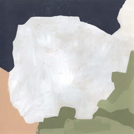 Framed Tectonic Boundaries I Print