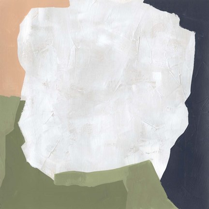 Framed Tectonic Boundaries III Print