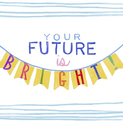 Framed Shine Bright Graduate III Print