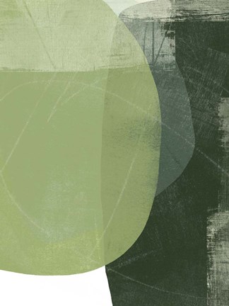 Framed Verdant Arc II Print