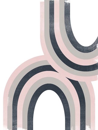 Framed Arc Moderne I Print