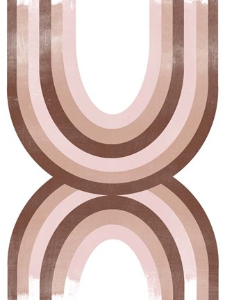 Framed Arc Moderne III Print