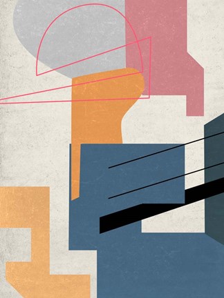 Framed Celestial Planets II Print