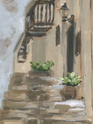 Framed Dusky Alley I Print