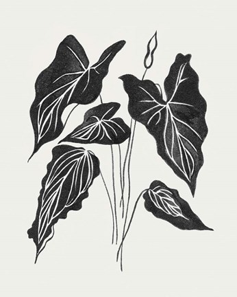 Framed Leaving III Print