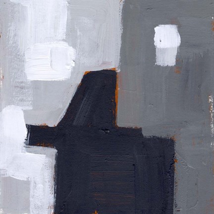 Framed Concrete Wall III Print