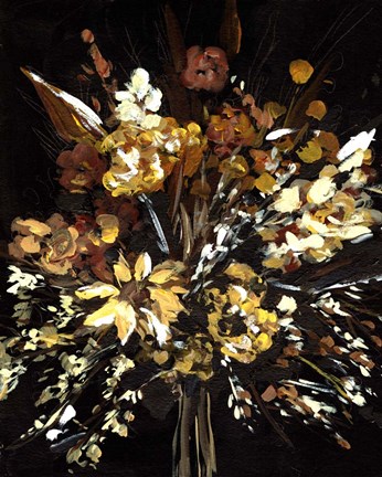 Framed Floral Celebration II Print