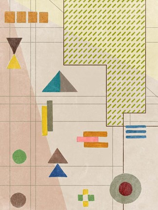 Framed Dreaming Nebula I Print