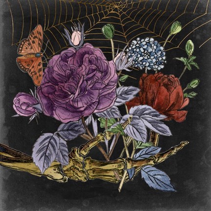 Framed Bones IV Print