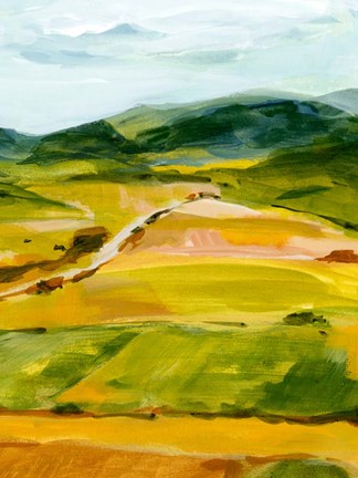 Framed Country Gaze I Print