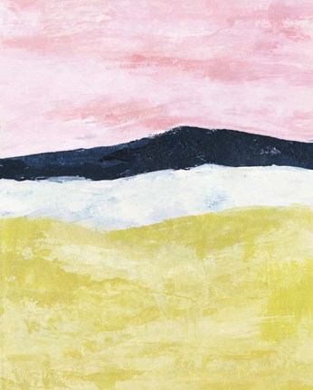 Framed Spring Plain II Print